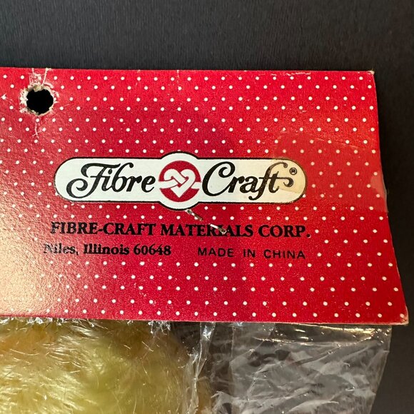 Fibre Craft Angel Doll 13" – Vintage Blonde, Sleepy Eyes #3049P-01 New Old Stock - Picture 4 of 8